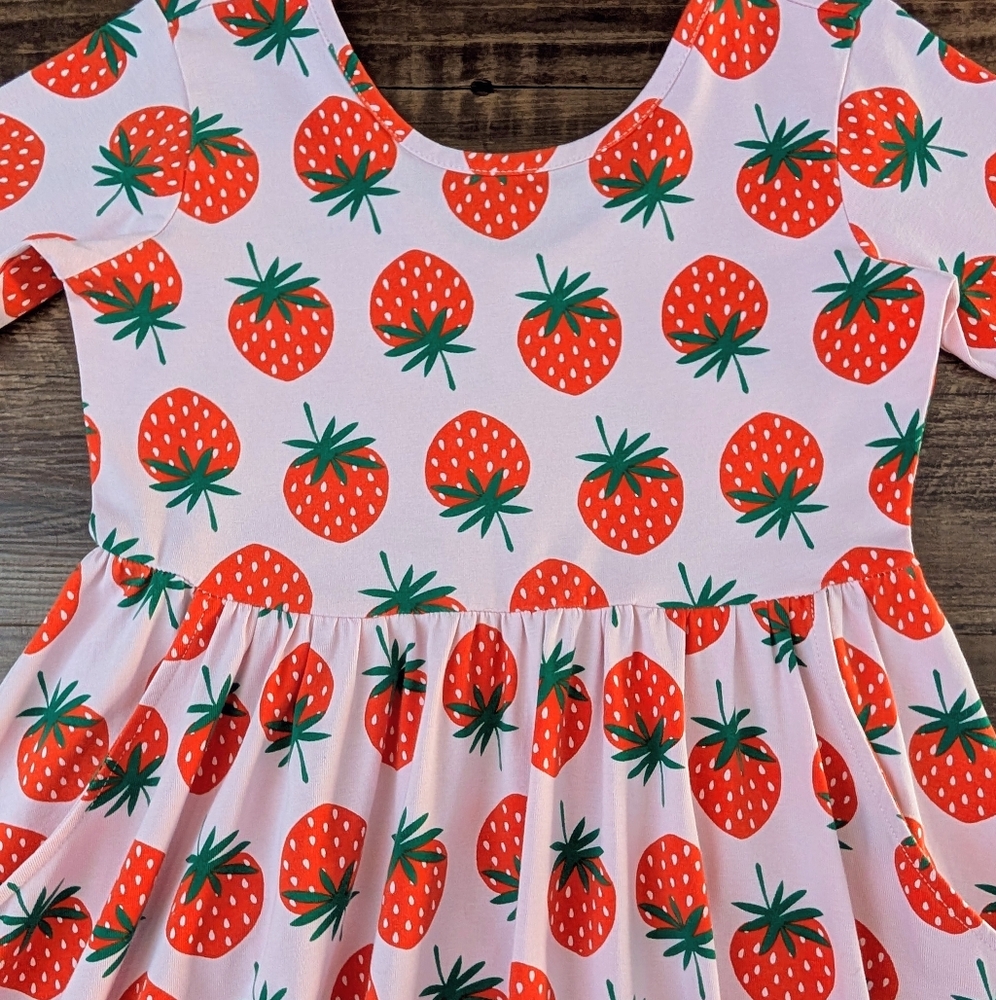 Hanna Andersson Strawberry Dress